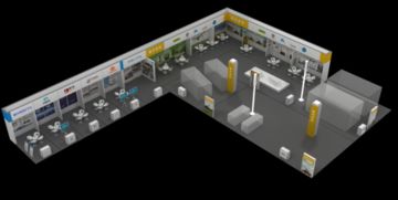 機器人展設計效果圖出爐，速來圍觀晶科微電子